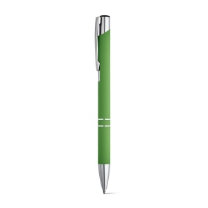 BETA SOFT. Stylo en aluminium avec finition en caoutchouc 9