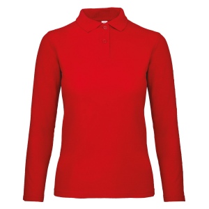 Polo femme ID.001 manches longues 8