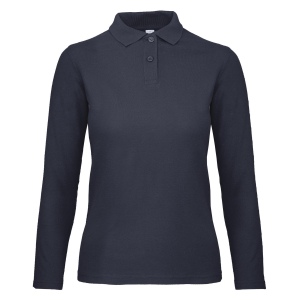 Polo femme ID.001 manches longues 6