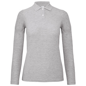 Polo femme ID.001 manches longues 5