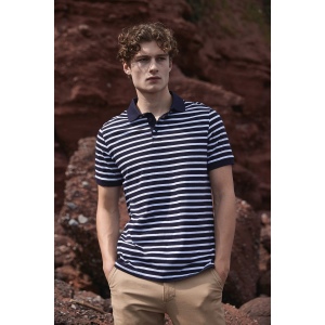 Polo jersey à rayures 4