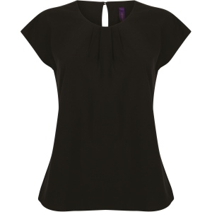 Top col plissé femme 2