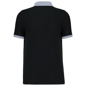 Polo piqué bicolore homme 7