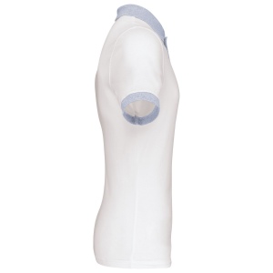 Polo piqué bicolore homme 16