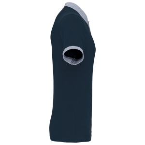 Polo piqué bicolore homme 14