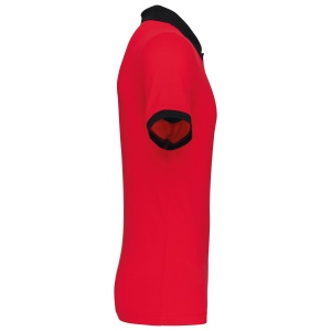 Polo piqué bicolore homme 15