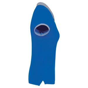Polo piqué bicolore femme 13