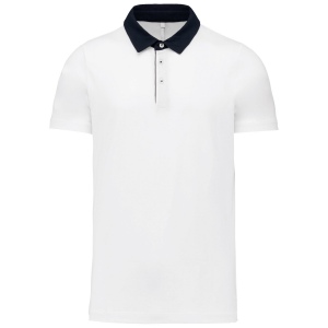 Polo jersey bicolore homme 5
