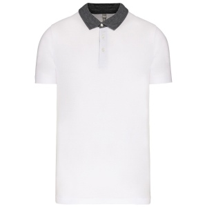 Polo jersey bicolore homme 7