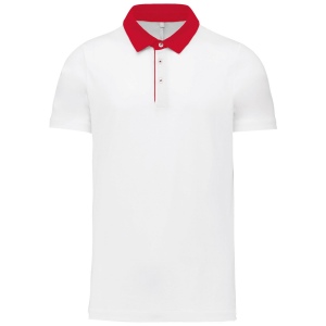 Polo jersey bicolore homme 8