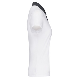 Polo jersey bicolore femme 18