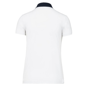 Polo jersey bicolore femme 12