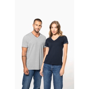 T-shirt maille piquée col V homme 18
