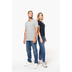 T-shirt maille piquée col V homme 21