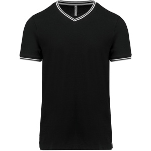T-shirt maille piquée col V homme 6