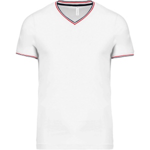 T-shirt maille piquée col V homme 5