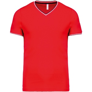 T-shirt maille piquée col V homme 4