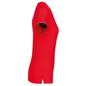 T-shirt maille piquée col V femme 28