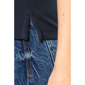 T-shirt maille piquée col V femme 11