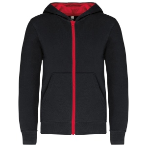 Sweat-shirt zippé capuche enfant 3