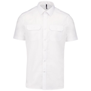 Chemise pilote manches courtes homme 2