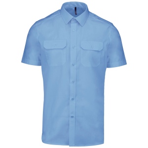 Chemise pilote manches courtes homme 3