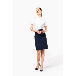 Chemise pilote manches courtes femme 14