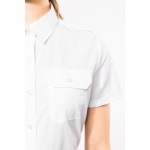 Chemise pilote manches courtes femme 17
