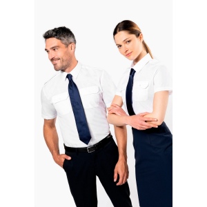 Chemise pilote manches courtes femme 23
