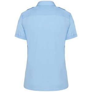 Chemise pilote manches courtes femme 6