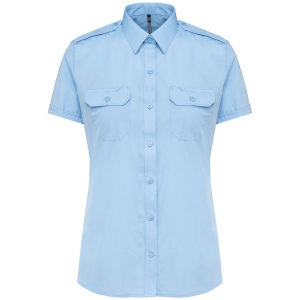 Chemise pilote manches courtes femme 3