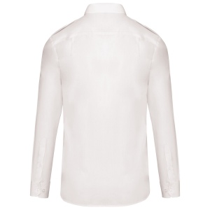 Chemise pilote manches longues homme 5