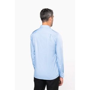 Chemise pilote manches longues homme 11