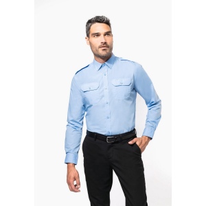 Chemise pilote manches longues homme 12