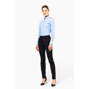 Chemise pilote manches longues femme 14