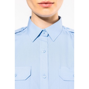Chemise pilote manches longues femme 17