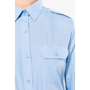 Chemise pilote manches longues femme 18