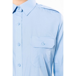 Chemise pilote manches longues femme 19