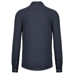 Chemise jacquard manches longues 4