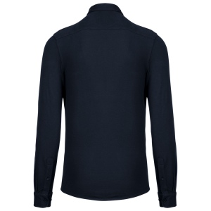 Chemise maille piquée manches longues 6