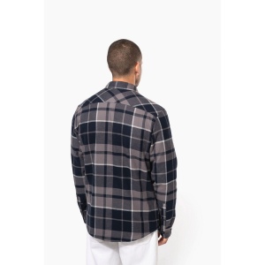 Surchemise à carreaux doublée sherpa homme 6