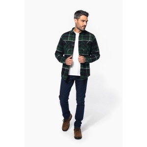 Surchemise à carreaux doublée sherpa homme 18