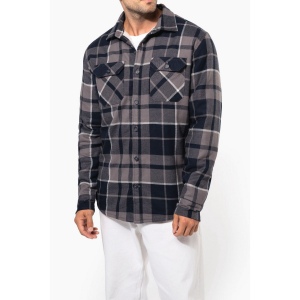 Surchemise à carreaux doublée sherpa homme 21