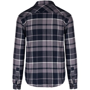 Surchemise à carreaux doublée sherpa homme 24