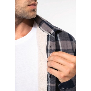 Surchemise à carreaux doublée sherpa homme 7
