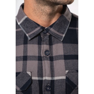 Surchemise à carreaux doublée sherpa homme 10