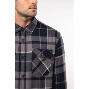 Surchemise à carreaux doublée sherpa homme 11