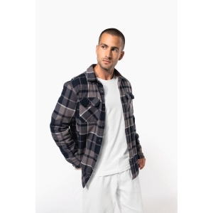 Surchemise à carreaux doublée sherpa homme 13