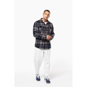 Surchemise à carreaux doublée sherpa homme 14