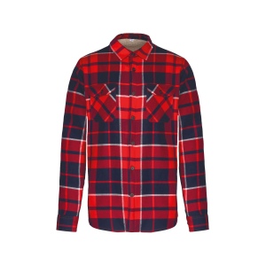 Surchemise à carreaux doublée sherpa homme 2